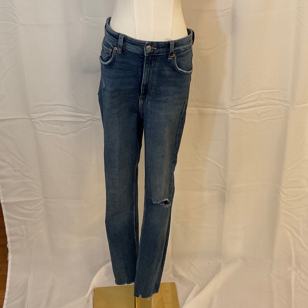 Zara Dark Blue Skinny Jeans